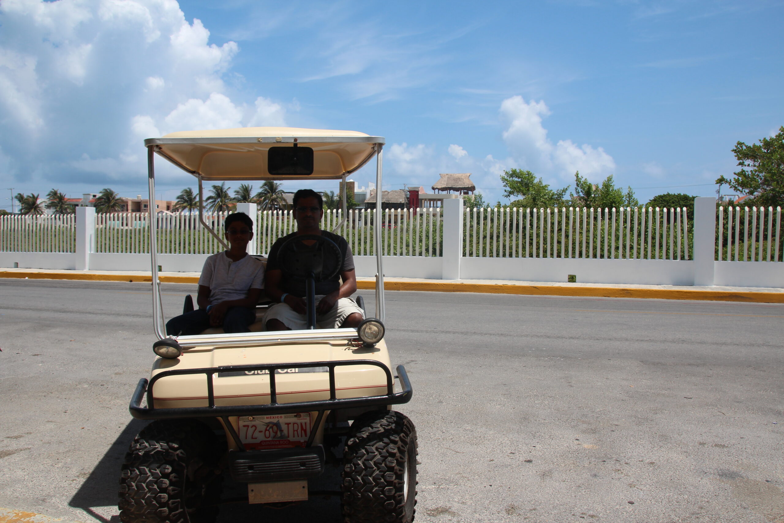 Golf Cart Ride on the Island